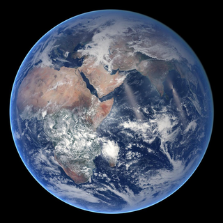 Photograph of Earth from space